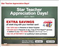 Office Depot Star Teacher Program